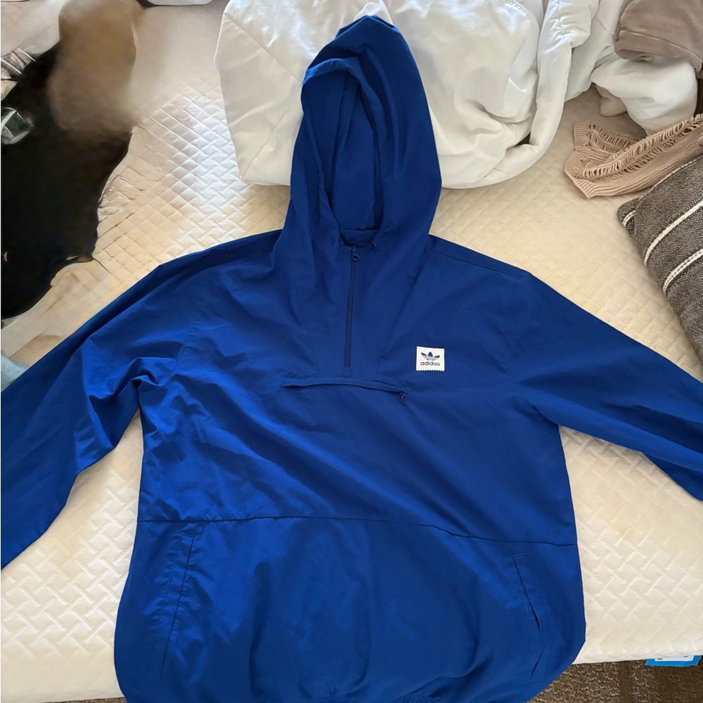 Adidas Retro Royal Blue WindBreaker